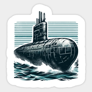 Submarine Sticker